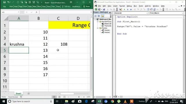 Range object - Part 1 смотреть онлайн