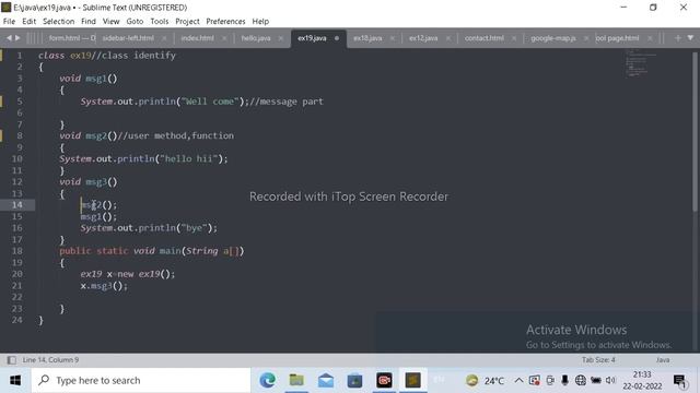 java program multiple message using one method#ABHISHEK_ARYAVART#java_program смотреть онлайн