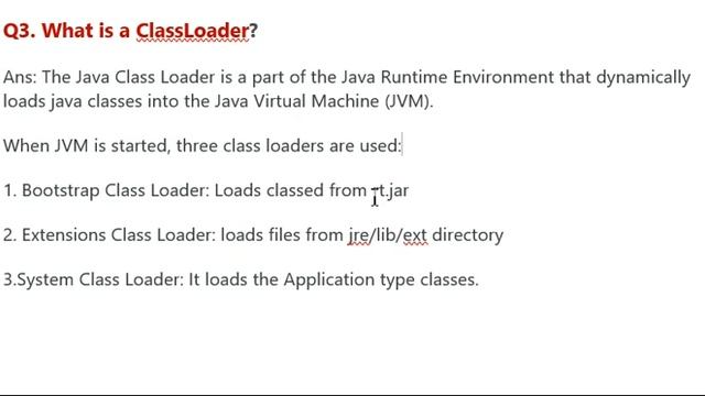 What is Class loader in Java(in Hindi) #java #javainterviewquestions #javaprogramming смотреть онлайн