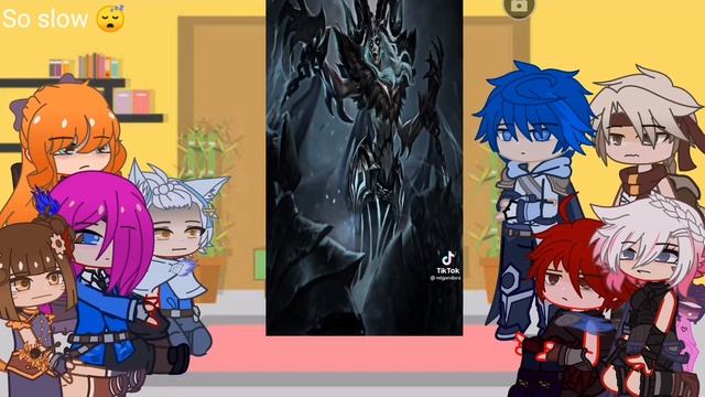 Mlbb react to other heroes part 2 || gacha club || read the description || my au смотреть онлайн