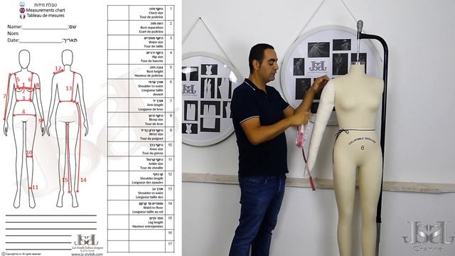 איך לוקחים מידות גוף ללקוחה עם שמואל זורנו / JS смотреть онлайн