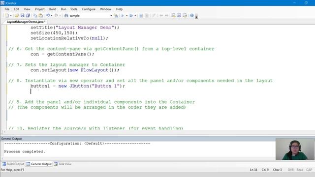 GUI Layout Managers | OOP | FlowLayout | BorderLayout | GridLayout | JCreator | Filipino (Tagalog) смотреть онлайн
