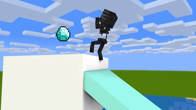 MONSTER SCHOOL : SWIMMING PLUS LOVE (TEAM CHALLENGE) - MY ANIMATION смотреть онлайн