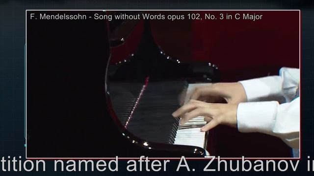 Феликс Мендельсон- Песня без слов / Расул Абдугулов. Mendelssohn - Song without Words opus 102 No 3 смотреть онлайн