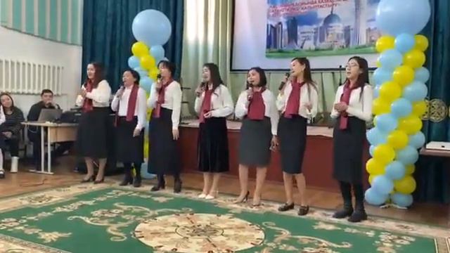 Зейнетке шығарып салу Тұрсынхан апай 18 ОМЛ қазақ тілі мен әдебиеті ӘБ смотреть онлайн