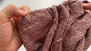 Мастер-класс Твидовый пуловер с V-образным вырезом. Подробно.