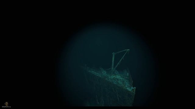 Titanic Wreck Virtual Tour | Titanic VR Enhanced | Bow | 4K UHD 60fps смотреть онлайн