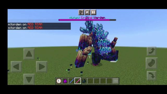 Mutant Crystal Warden Vs Warden Plus (All Wardens) - Mob Battle