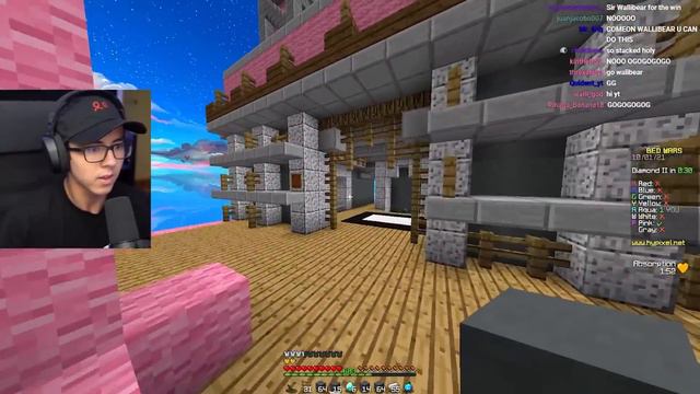 The WEIRDEST Clutch in Minecraft Bedwars EVER... смотреть онлайн