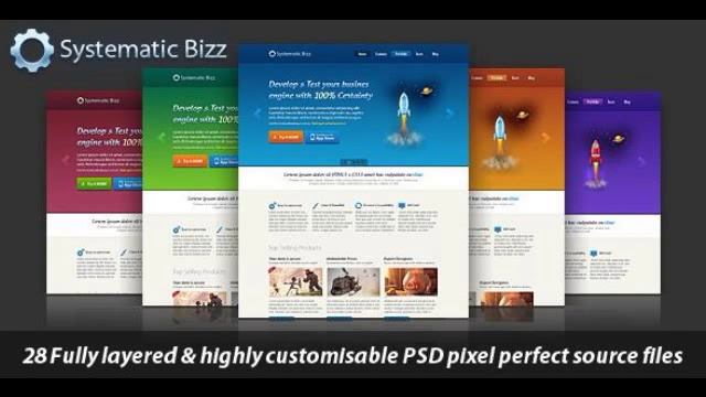 Preview Clean Business WordPress PSD Template Creative смотреть онлайн