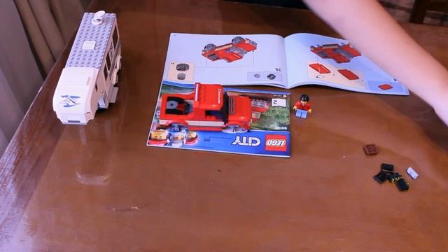 LEGO сборка машины и половина фургона 1 часть смотреть онлайн