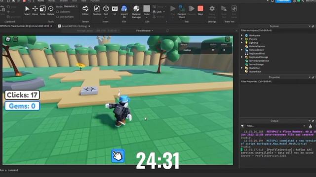 Делаю игру за 1 МИНУТУ 1 ЧАС И 1 ДЕН!🔥Roblox Studio