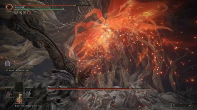 Elden Ring Malenia Grafted Greatsword + Ruins Greatsword Powerstanced (Solo, No Summons, No Magic) смотреть онлайн