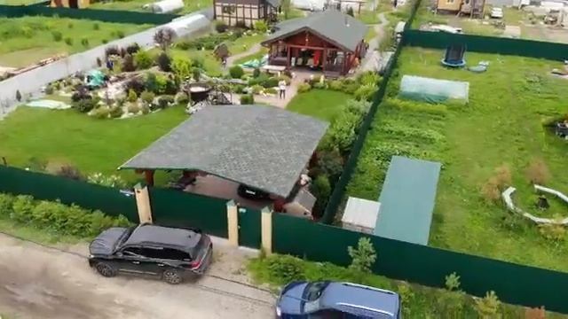 Бревенчатый навес для авто смотреть онлайн