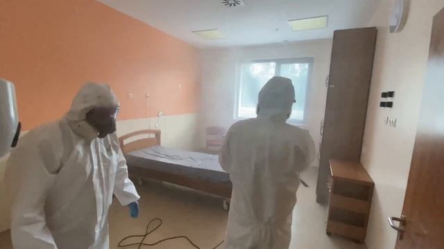 Дезинфекция помещений ЛПУ палаты в МЕДИЦИНСКОМ УЧРЕЖДЕНИИ (СТАЦИОНАРЕ) смотреть онлайн