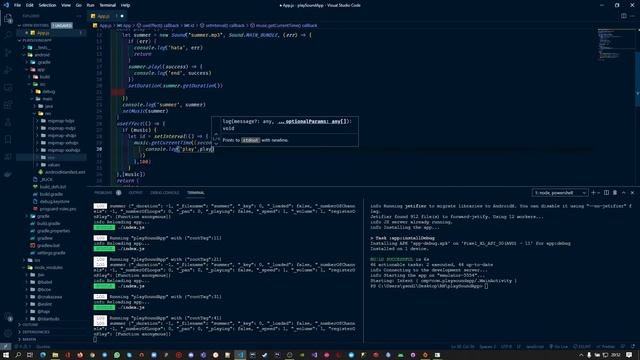 React Native Play Sound смотреть онлайн