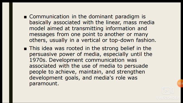 Dominant Paradigm of Devlopment and communication| Nta net mass communication| By Priyanka rana смотреть онлайн