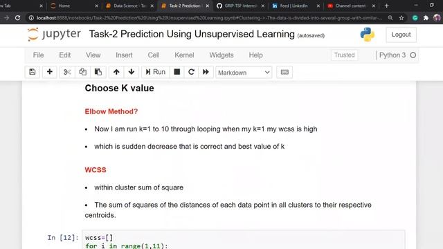 TSF_GRIP Task-2 Predict using Unsupervised Learning смотреть онлайн