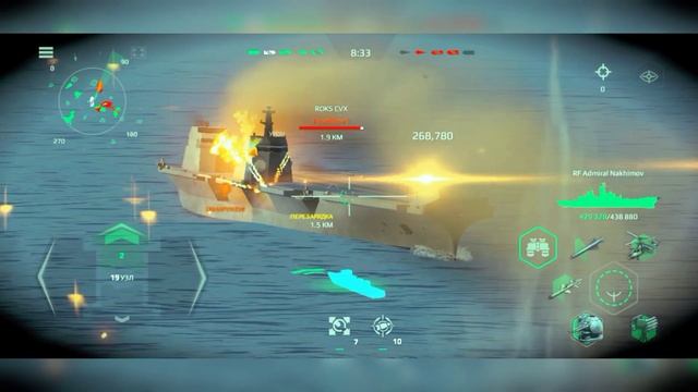 Гроза авианосцев, ТАРК Адмирал Нахимов. Modern Warships |HD смотреть онлайн