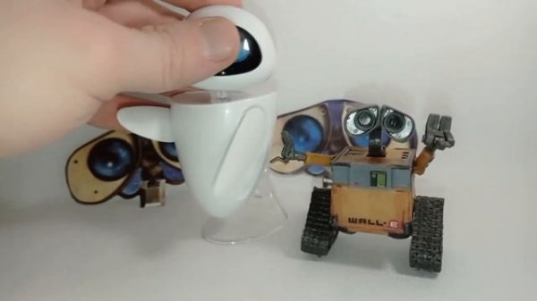 Распаковка и обзор Wall-e and Eva  Валли\Ева\Pixar\Disney