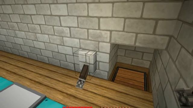 мой механический дом в Minecraft 1.2.5