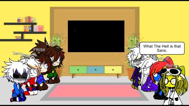 Undertale reacts to Sans fight (Genocide Run p2) смотреть онлайн