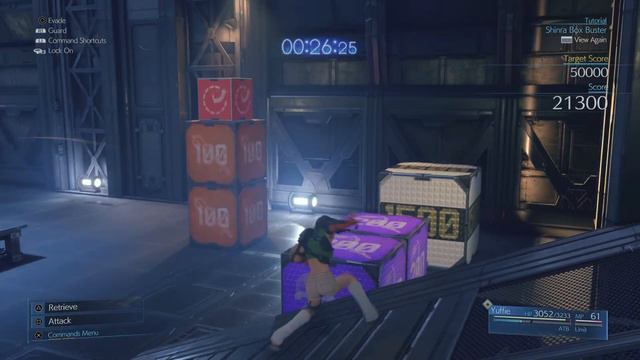 Final Fantasy VII Remake (Yuffie DLC) - Shinra Box Buster Challenge 50,000 Points смотреть онлайн