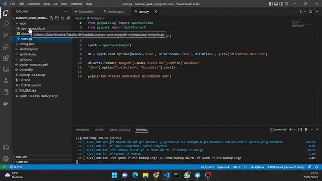 Implantação de cluster com Apache hadoop, Apache Spark e mongodb смотреть онлайн