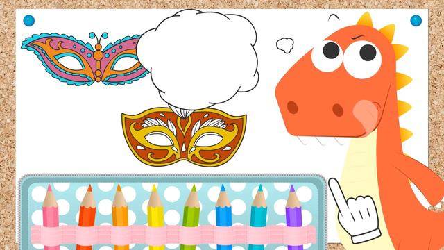 Learn with Eddie about colors with juice | Eddie the Dinosaur changes color with magic machine смотреть онлайн