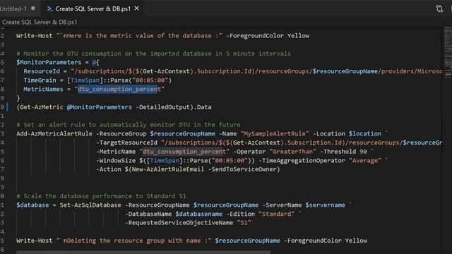 Create and manage Azure Sql server & database | Azure PowerShell смотреть онлайн