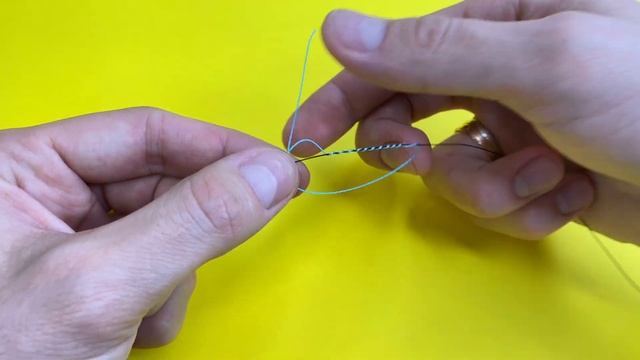 Самый легкий рыболовный узел, который 100% не возможно порвать и развязать. рыбалка 2023. 4k смотреть онлайн