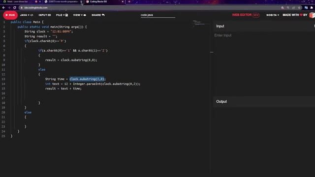 Time Conversion Problem in Java | Hacker Rank Interview Preparation | One Month Preparation Kit. смотреть онлайн