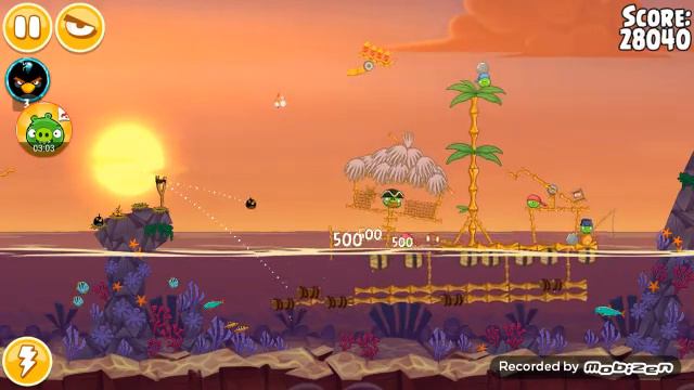 Angry Birds Seasons Tropical Paradise🍸