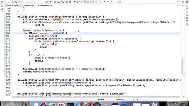 Hazelcast Tutorial : Promote AP Member to CP Member on CP Member crash смотреть онлайн