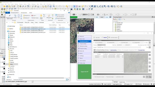 Sentinel-2 downloading, preprocessing and calculating NDVI in QGIS смотреть онлайн