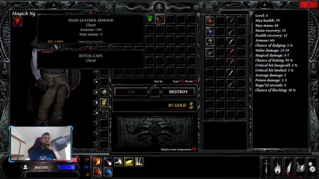 Let's play Hellslave - Turn-Based Dungeon Crawler RPG смотреть онлайн