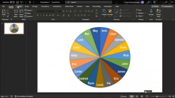 [HOW-TO] Create a Randomized SPINNING WHEEL Name SELECTOR in PowerPoint (Easy Method!)