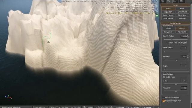 CryEngine 3(Урок 1)-(Часть 1)-Создание терейна и накладывание текстур. смотреть онлайн