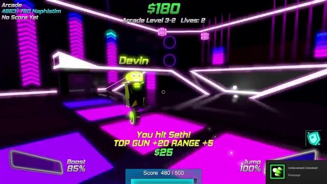 Robot Roller Derby Disco Dodgeball #01: GET OWNED - One More Level смотреть онлайн