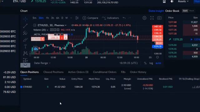 Building a Bitcoin/ETH Market Making Algo - Phemex API Custom Code php javascript смотреть онлайн