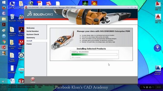 Solidworks 2015 Installation and solidworks Activator from 2010-2015 смотреть онлайн