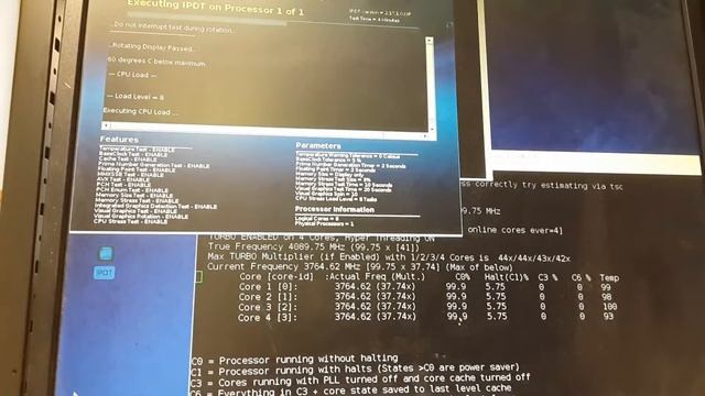 Intel i7 4790K Haswell Melting at 100C while IPDT test passed смотреть онлайн