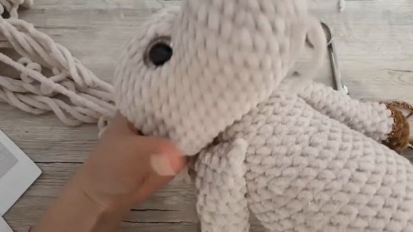 Einhorn nach Anleitung von Julia Imgrunt Teil 2