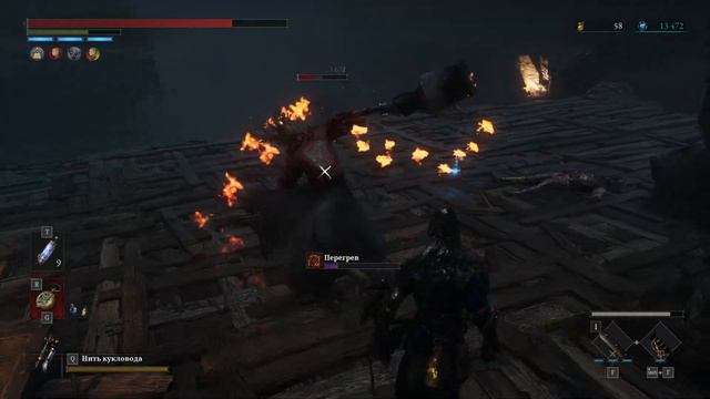 Прохождение  Lies Of P  Soulslike 4K Русская Озвучка ( 2023 ) Часть : 24 БОСС : Проводник Иллюзий