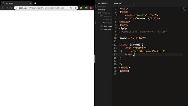 Switch Statement | PHP for beginners | Learn PHP | PHP Programming | Learn PHP in 2020 смотреть онлайн