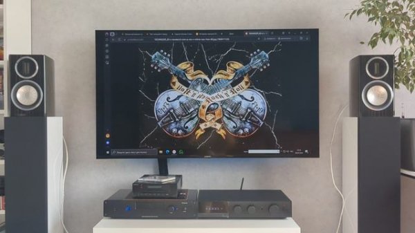 Leema Stream, Audiolab 9000A, Monitor Audio Gold 50