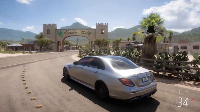 Rebuilding Mercedes-AMG E63S BRABUS - Forza Horizon 5 | 4K Gameplay