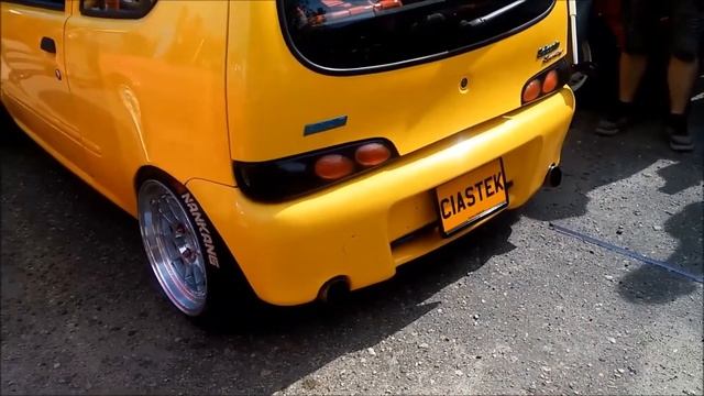 Fiat Seicento - SEICENTO EXHAUST SOUNDS - REVS - LOUD