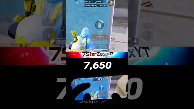 Power of 400% GYROSCOPE ?😳5 Finger HANDCAM iPhone 14 😘 Bgmi Pubg Mobile смотреть онлайн