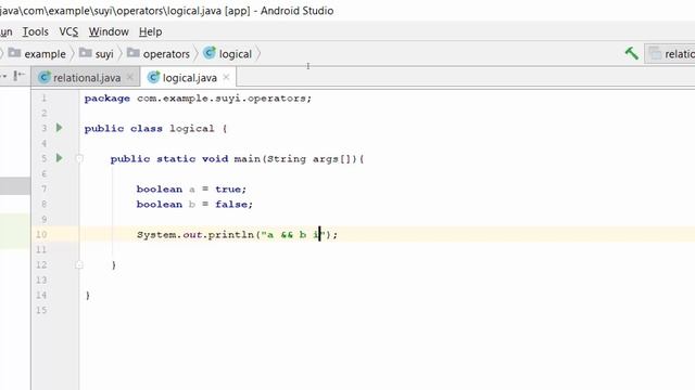 Java Operators Part 3 - logical operators смотреть онлайн